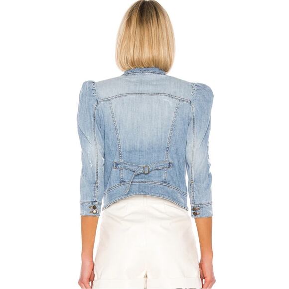 Retrofete Ada Jacket in Light Blue Stone Size: XL - Picture 3 of 8